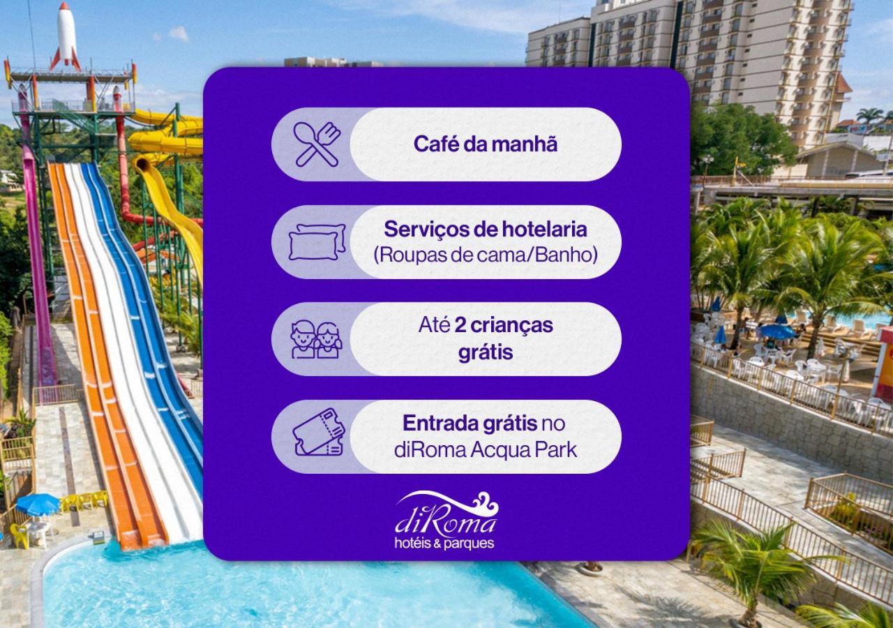 Lacqua Diroma II Incluso O Acesso Ao Acqua Park Todos Os Dias, Exceto No Dia Do Check-Out Caldas Novas Exterior foto